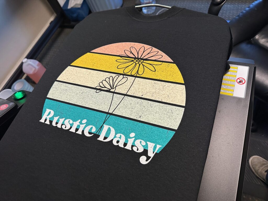 Vintage / Distressed print for custom graphic tee