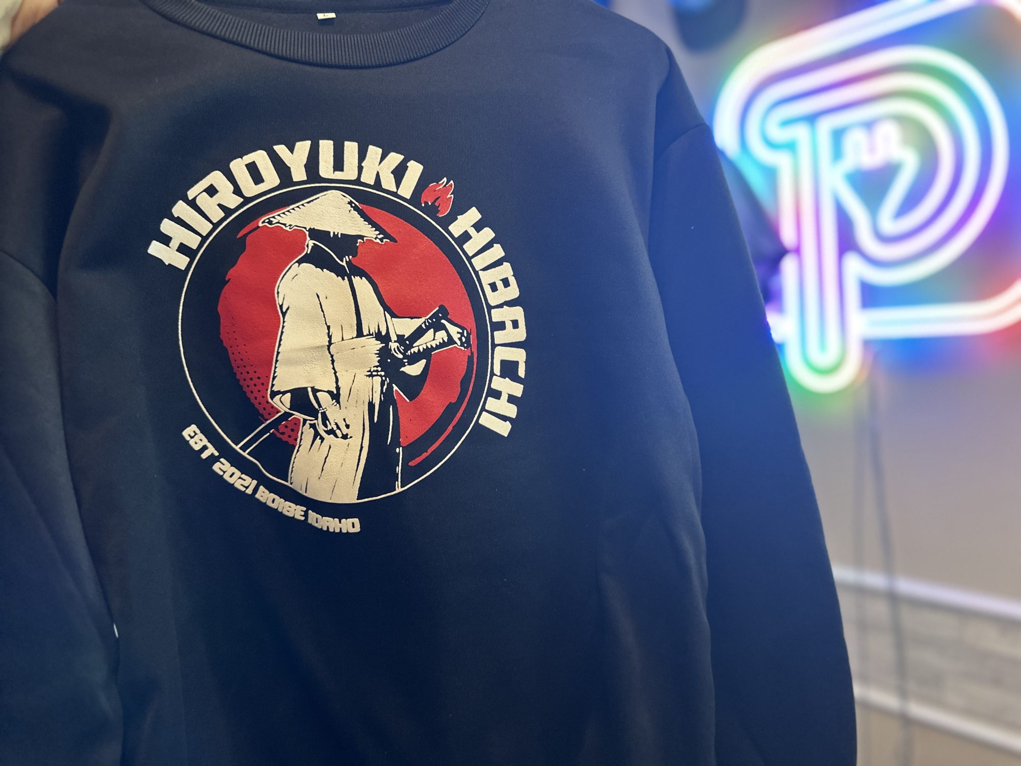 Professional screen printed t-shirt with custom graphic in Nampa