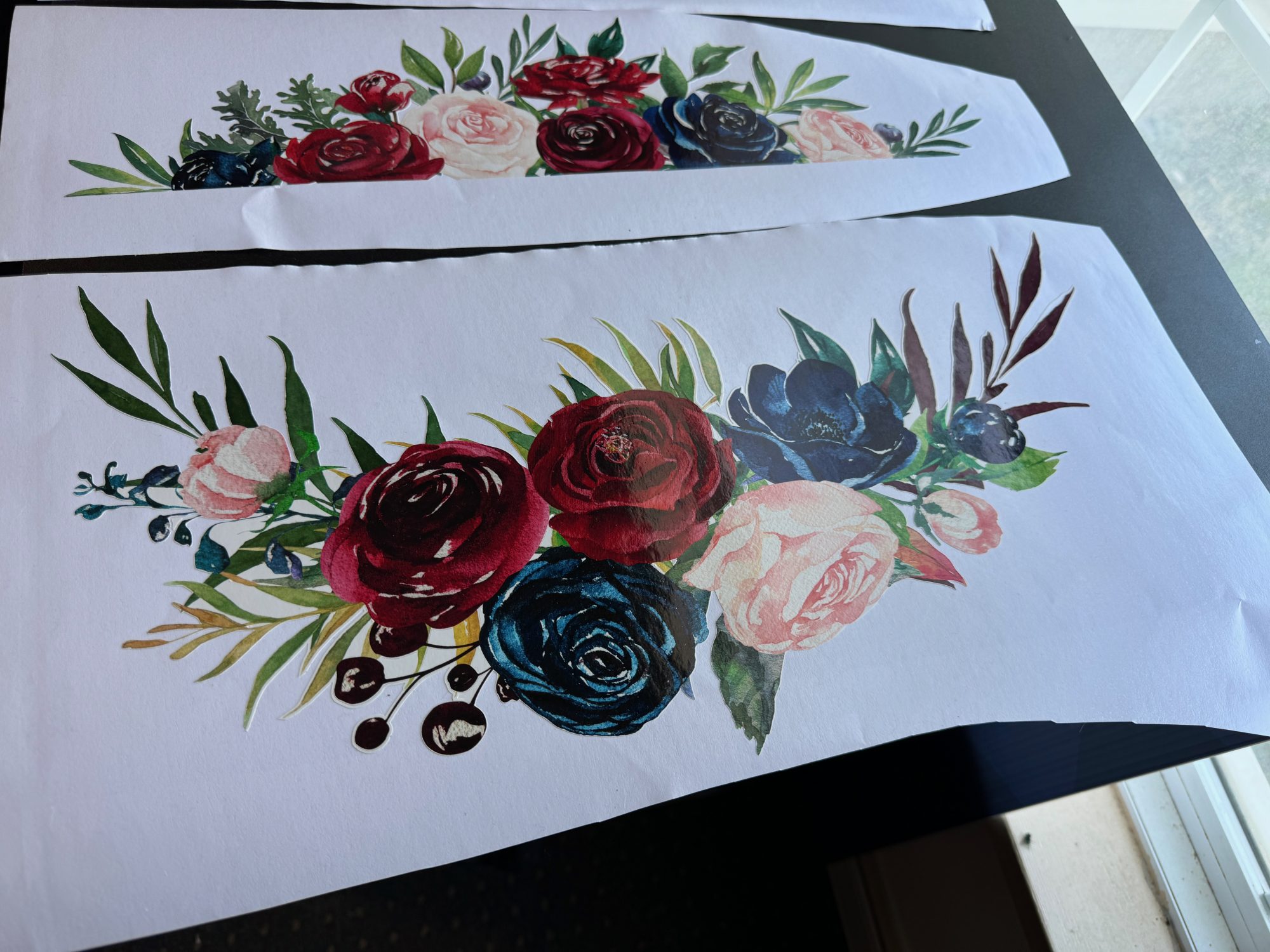 Custom wall decals for a wedding near Nampa