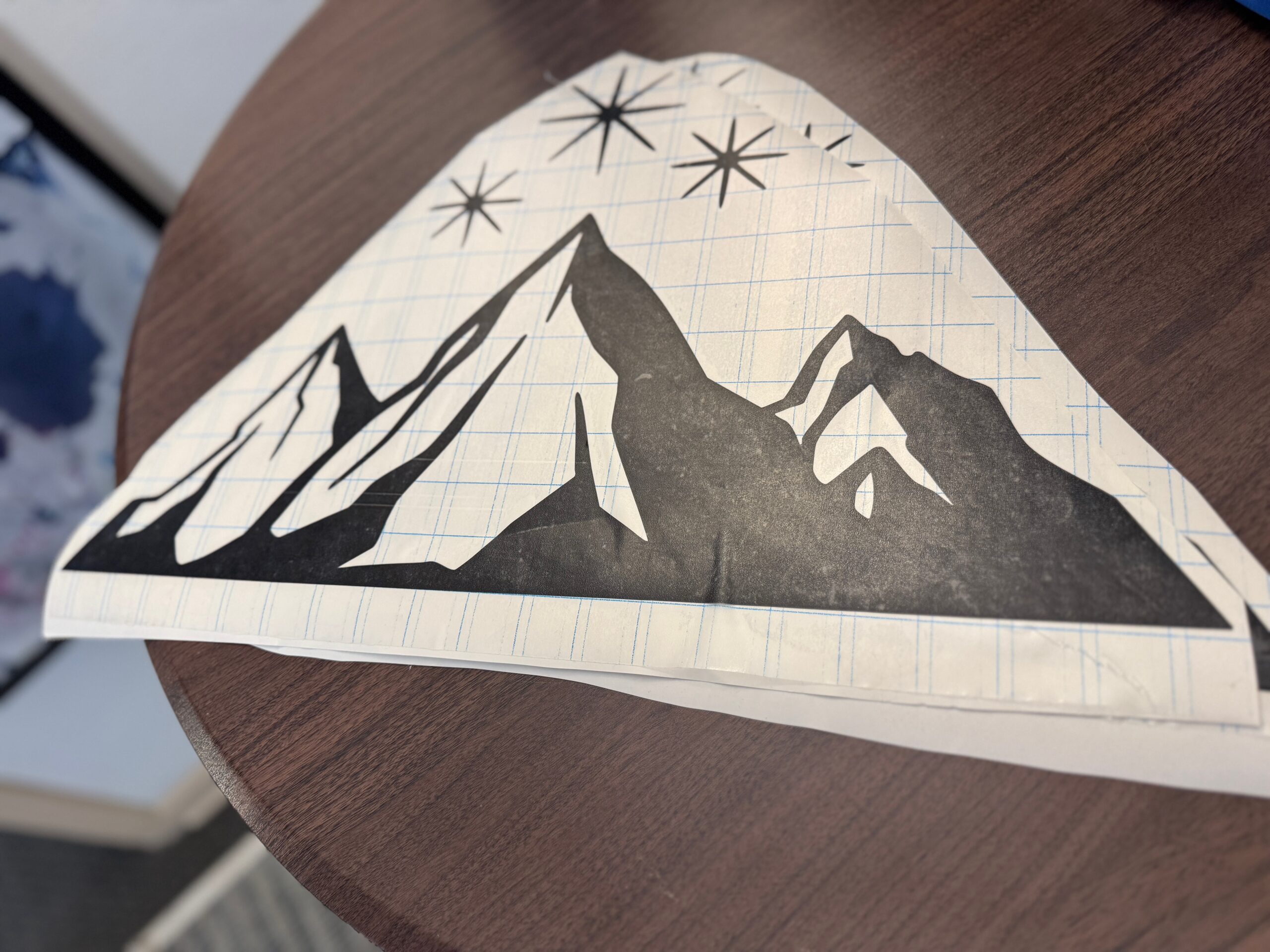 Custom printed wall decals at The Print Plug in Nampa