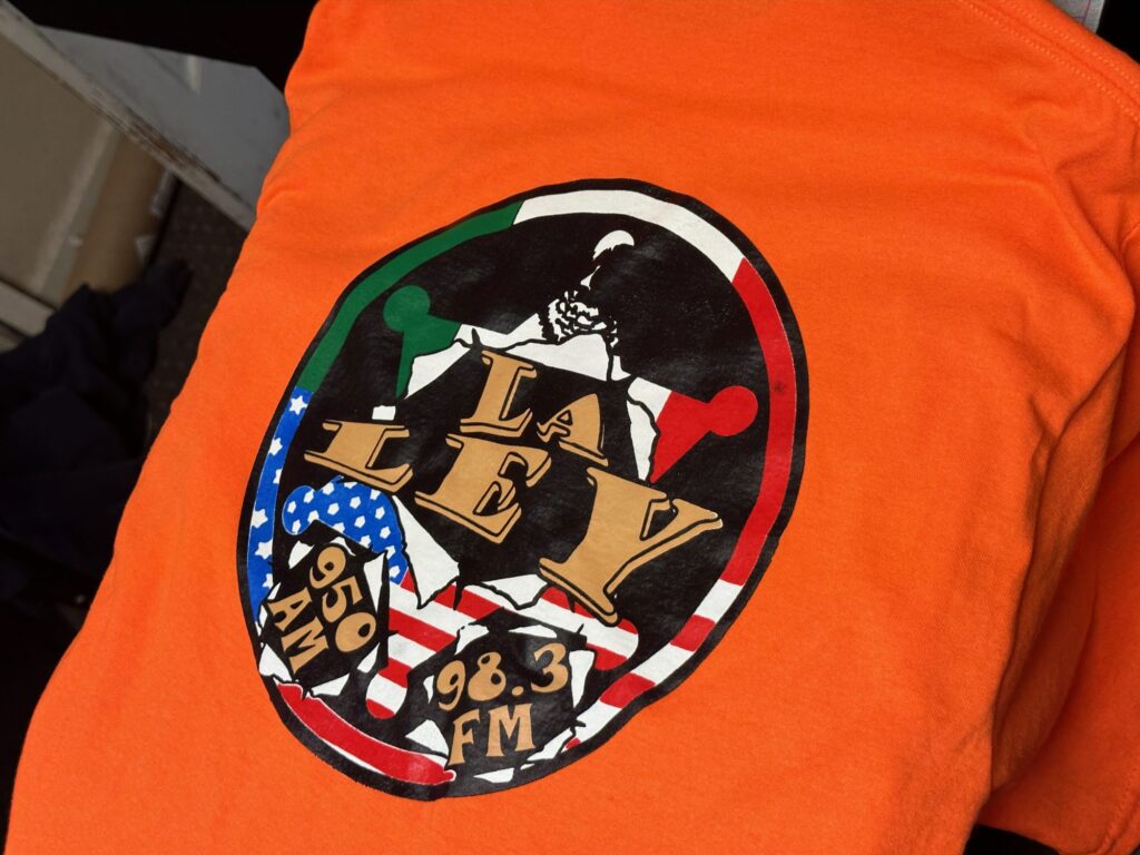 Custom t-shirt from The Print Plug screen printing shop in Nampa for a local company