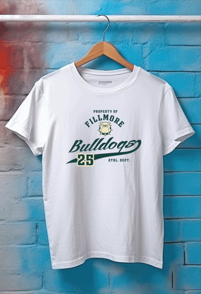 Custom spirit apparel for school sponsorships