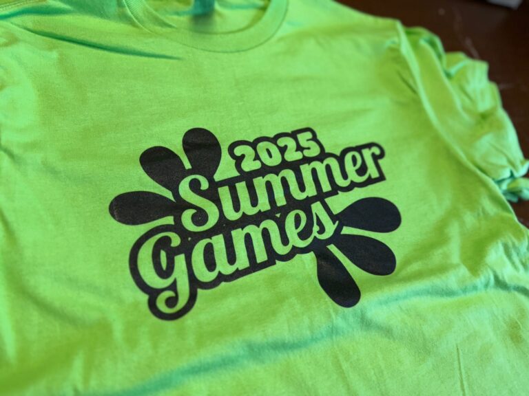 Custom school shirt for summer camp