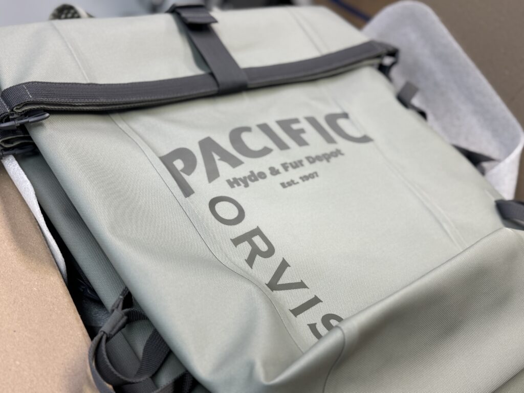 Custom screen printed backpacks in Nampa