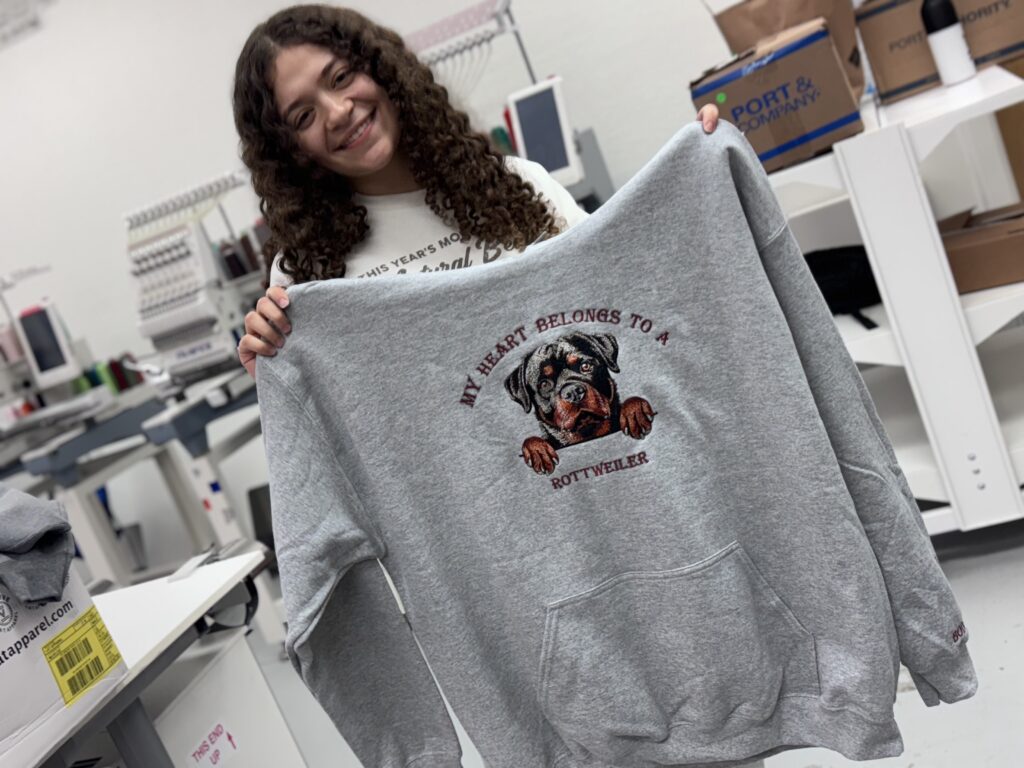 Custom printed DTG Sweater