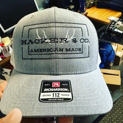 Custom hat at The Print Plug embroidery shop in Nampa