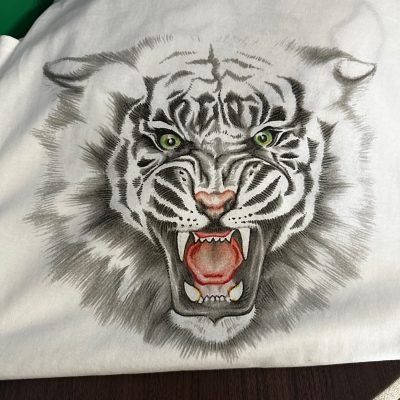 Custom DTG printed same-day custom t-shirt from The Print Plug in Nampa