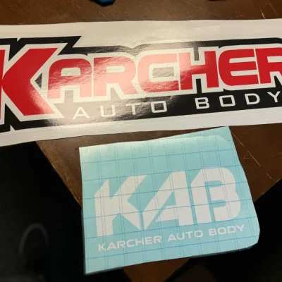 Custom Auto Body Stickers in Nampa