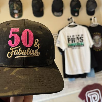 Custom embroidered hat for a unique gift near Nampa from The Print Plug