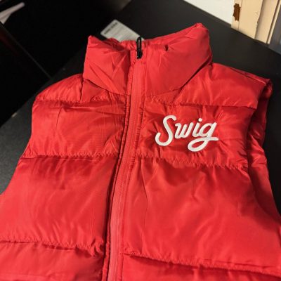 Custom embroidered vest with logo embroidery from The Print Plug in Nampa