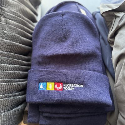 Custom embroidered beanies for local business near Nampa, Idaho