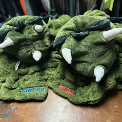 Custom embroidered blanket for a unique gift at The Print Plug in Nampa