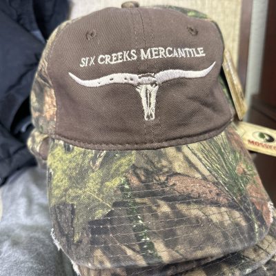 Custom embroidered baseball hat with personalized design