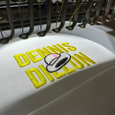Embroidery for care sales office