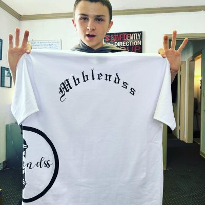 Custom graphic tee with custom HTV print at The Print Plug in Nampa