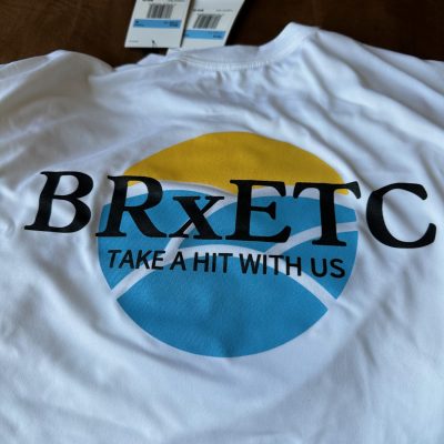 Custom screen printed shirt with logo for a local brand in Nampa