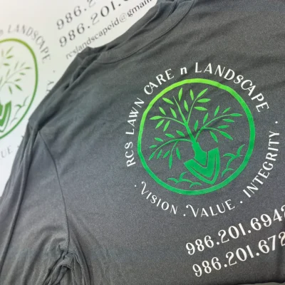 Custom Screen Printed Gradient Shirt