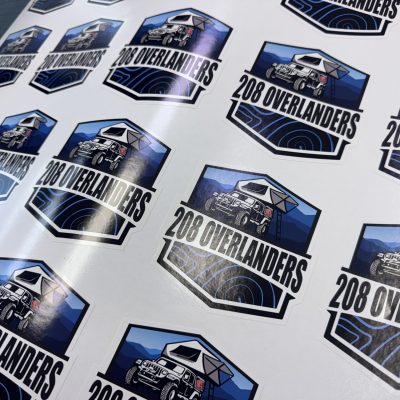 Custom sticker gang sheet in Nampa Idaho