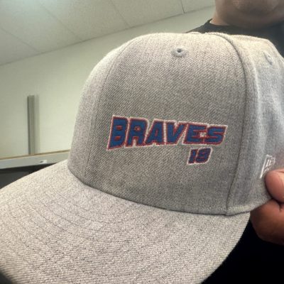 Custom embroidered school sport hat
