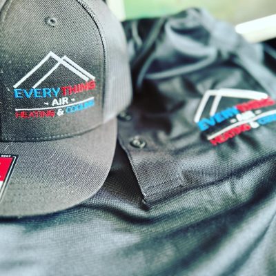 Custom embroidered hat and polo package at The Print Plug in Nampa