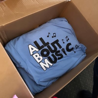 Customized t-shirts for musician and band screen printed in Nampa