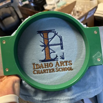 Custom school uniform embroidery at The Print Plug