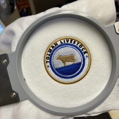 Custom logo embroidery in Nampa