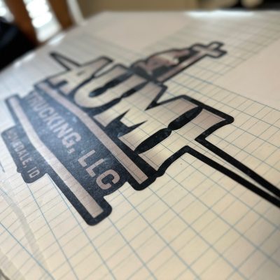 Custom large format car decals in Nampa